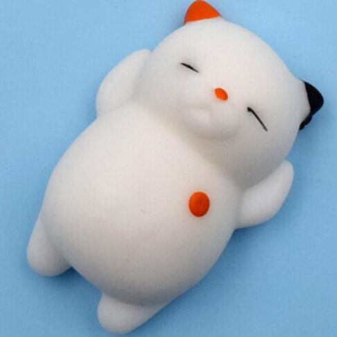 Mini Change Color Squishy Cute Cat Antistress Ball Squeeze