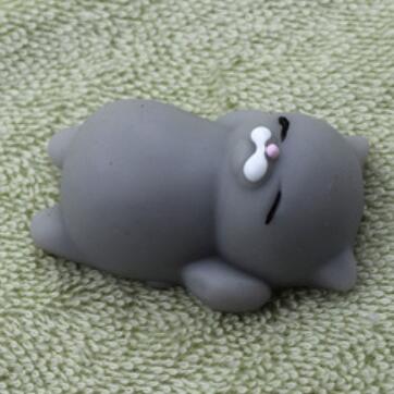 Mini Change Color Squishy Cute Cat Antistress Ball Squeeze