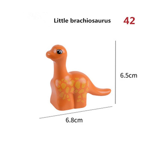 Diy Building Blocks Swing Dinosaurs Figures Animal Accessories