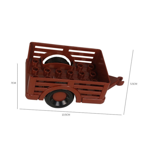 Diy Building Blocks Swing Dinosaurs Figures Animal Accessories