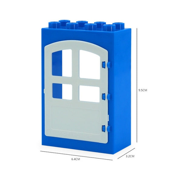 Diy Building Blocks Swing Dinosaurs Figures Animal Accessories