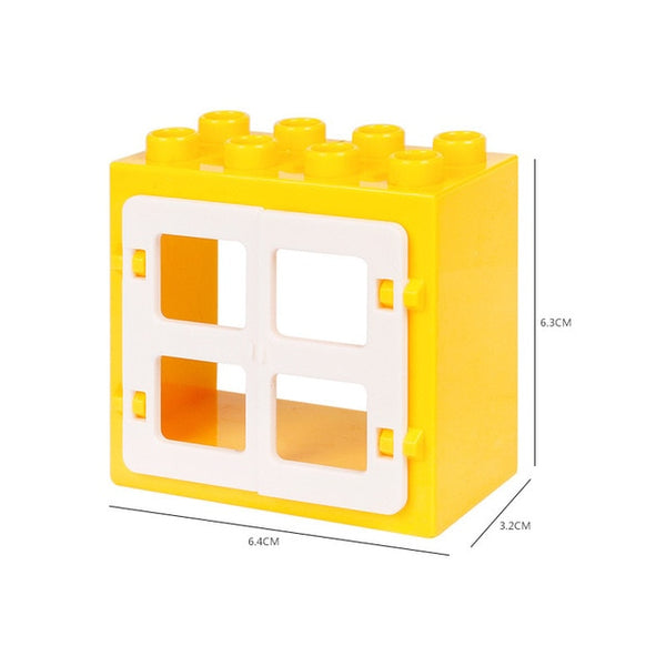 Diy Building Blocks Swing Dinosaurs Figures Animal Accessories