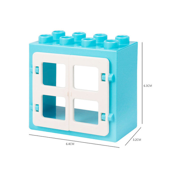 Diy Building Blocks Swing Dinosaurs Figures Animal Accessories